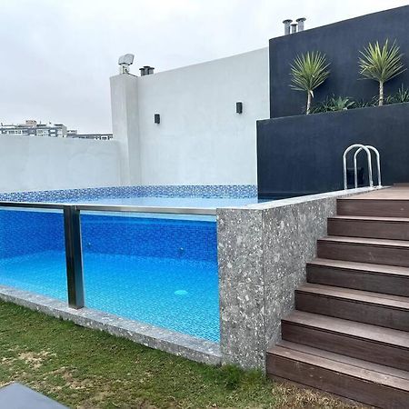 לימה Luxury Apartment In Miraflores With Rooftop Pool מראה חיצוני תמונה