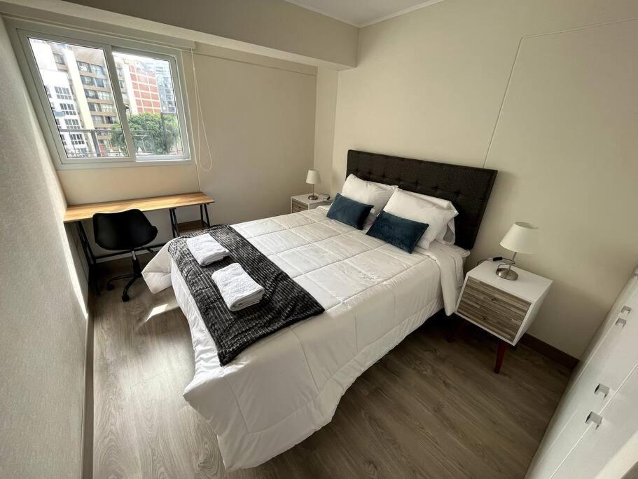 לימה Luxury Apartment In Miraflores With Rooftop Pool מראה חיצוני תמונה